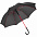 Зонт-трость с цветными спицами Color Style ver.2, красный с логотипом в Екатеринбурге заказать по выгодной цене в кибермаркете AvroraStore