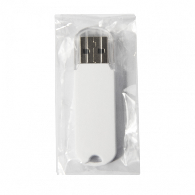 USB flash-карта UNIVERSAL (8Гб), белая, 5,8х1,7х0,6 см, пластик с логотипом в Екатеринбурге заказать по выгодной цене в кибермаркете AvroraStore