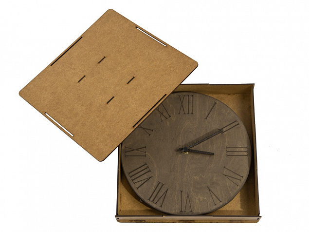 Часы деревянные «Лиара» с логотипом в Екатеринбурге заказать по выгодной цене в кибермаркете AvroraStore