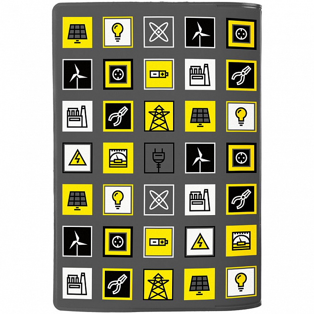 Обложка для паспорта Industry, энергетика с логотипом в Екатеринбурге заказать по выгодной цене в кибермаркете AvroraStore