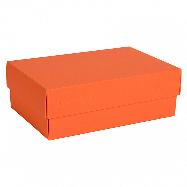 Коробка картонная, "COLOR" 11,5*6*17 см; оранжевый с логотипом в Екатеринбурге заказать по выгодной цене в кибермаркете AvroraStore