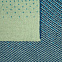Плед Dreamshades, синий с зеленым с логотипом в Екатеринбурге заказать по выгодной цене в кибермаркете AvroraStore