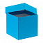 Коробка Cube S, голубая с логотипом в Екатеринбурге заказать по выгодной цене в кибермаркете AvroraStore
