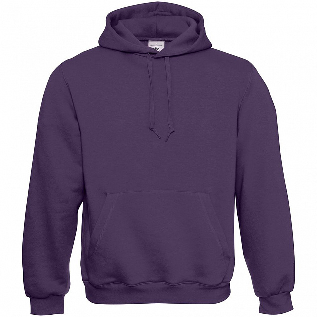 Толстовка Hooded, фиолетовая с логотипом в Екатеринбурге заказать по выгодной цене в кибермаркете AvroraStore