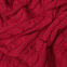 Плед Fado вязаный, 160*90 см, красный (без подарочной коробки) с логотипом в Екатеринбурге заказать по выгодной цене в кибермаркете AvroraStore