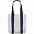Шоппер Clear Fest, прозрачный серый с синими ручками с логотипом в Екатеринбурге заказать по выгодной цене в кибермаркете AvroraStore