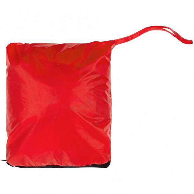 Дождевик-анорак Alatau, красный с логотипом в Екатеринбурге заказать по выгодной цене в кибермаркете AvroraStore