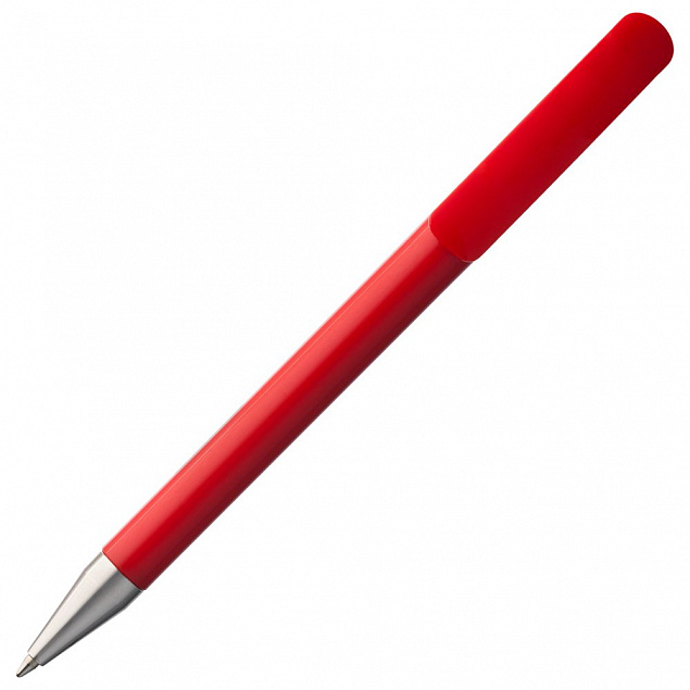Ручка шариковая Prodir DS3 TPC, красная с логотипом в Екатеринбурге заказать по выгодной цене в кибермаркете AvroraStore