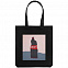 Холщовая сумка «Кола», черная с логотипом в Екатеринбурге заказать по выгодной цене в кибермаркете AvroraStore