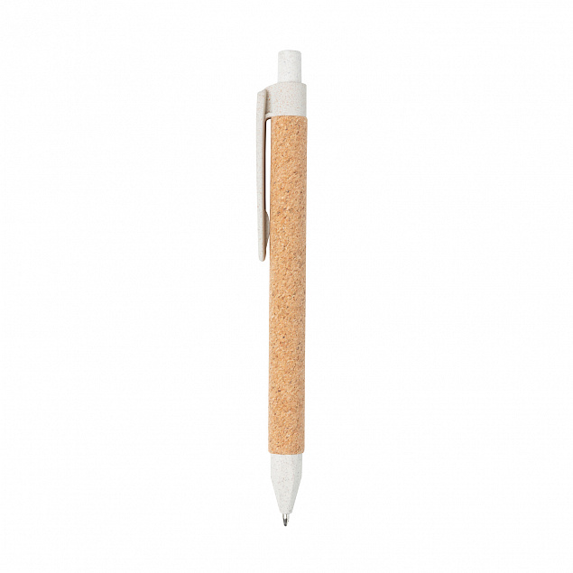 Эко-ручка Write, белый с логотипом в Екатеринбурге заказать по выгодной цене в кибермаркете AvroraStore