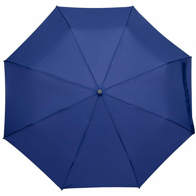 Зонт складной Fillit, синий с логотипом в Екатеринбурге заказать по выгодной цене в кибермаркете AvroraStore