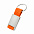 Брелок TYPPO в подарочной упаковке - Оранжевый OO с логотипом в Екатеринбурге заказать по выгодной цене в кибермаркете AvroraStore