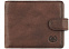 Кошелек Vintage, коричневый с логотипом в Екатеринбурге заказать по выгодной цене в кибермаркете AvroraStore
