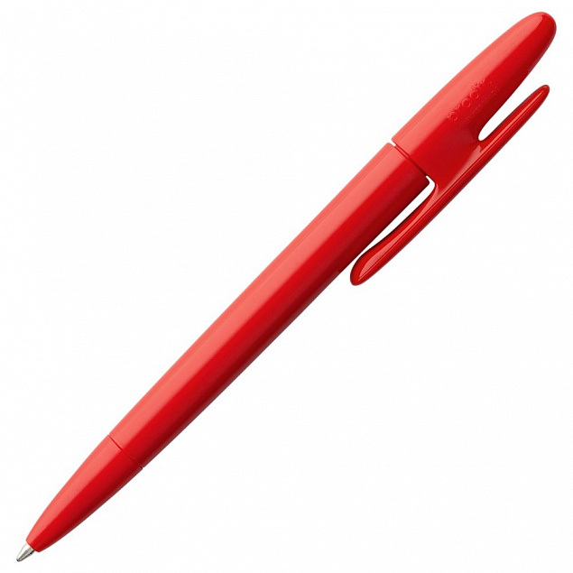 Ручка шариковая Prodir DS5 TPP, красная с логотипом в Екатеринбурге заказать по выгодной цене в кибермаркете AvroraStore