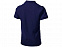 Рубашка поло Backhand мужская, темно-синий/белый с логотипом в Екатеринбурге заказать по выгодной цене в кибермаркете AvroraStore