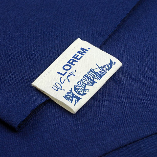 Лейбл хлопковый Doni, XL, беленый с логотипом в Екатеринбурге заказать по выгодной цене в кибермаркете AvroraStore