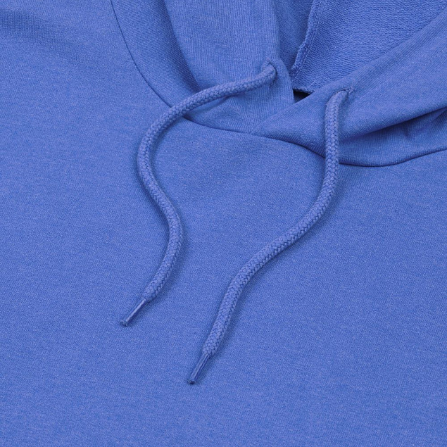 Толстовка с капюшоном унисекс Hoodie, ярко-синий меланж с логотипом в Екатеринбурге заказать по выгодной цене в кибермаркете AvroraStore
