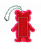Светоотражатель в форме медведя с логотипом в Екатеринбурге заказать по выгодной цене в кибермаркете AvroraStore