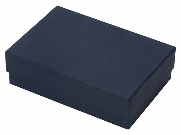 Подарочная коробка 17,7 х 12,3 х 5,2 см, синий с логотипом в Екатеринбурге заказать по выгодной цене в кибермаркете AvroraStore