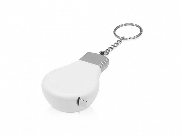 Брелок-рулетка для ключей Лампочка, 1м с логотипом в Екатеринбурге заказать по выгодной цене в кибермаркете AvroraStore
