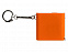 Брелок-рулетка с фонариком, 1 м., оранжевый/белый с логотипом в Екатеринбурге заказать по выгодной цене в кибермаркете AvroraStore