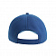 Бейсболка FIJI, 5 клиньев, 100 % переработанный полиэстер, липучка, синий с логотипом в Екатеринбурге заказать по выгодной цене в кибермаркете AvroraStore