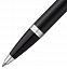 Ручка шариковая Parker IM Essential Muted Black CT, черная с логотипом в Екатеринбурге заказать по выгодной цене в кибермаркете AvroraStore