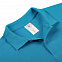 Рубашка поло ID.001 бирюзовая с логотипом в Екатеринбурге заказать по выгодной цене в кибермаркете AvroraStore