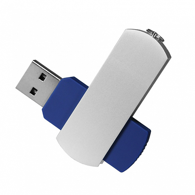 USB Флешка, Elegante, 16 Gb, синий с логотипом в Екатеринбурге заказать по выгодной цене в кибермаркете AvroraStore