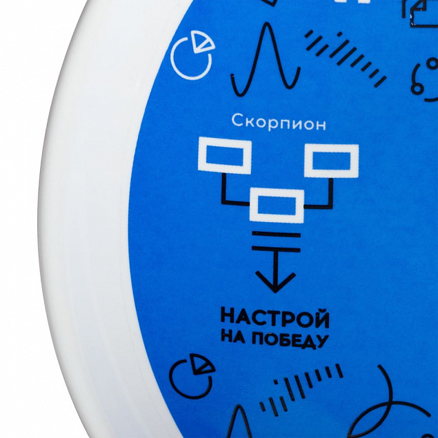Тарелка наградная «Бизнес-зодиак. Скорпион» с логотипом в Екатеринбурге заказать по выгодной цене в кибермаркете AvroraStore