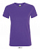 Фуфайка (футболка) REGENT женская,Темно-фиолетовый L с логотипом в Екатеринбурге заказать по выгодной цене в кибермаркете AvroraStore