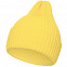 Шапка Yong, светло-желтая с логотипом в Екатеринбурге заказать по выгодной цене в кибермаркете AvroraStore