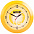 Часы настенные Vivid Large, оранжевые с логотипом в Екатеринбурге заказать по выгодной цене в кибермаркете AvroraStore