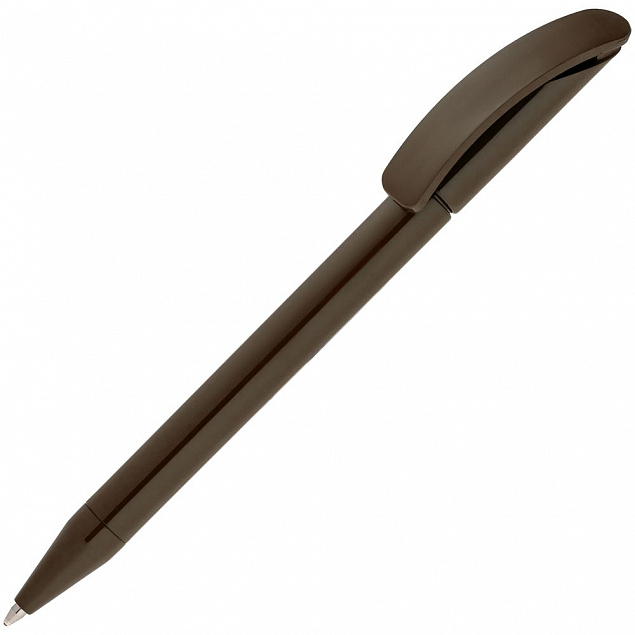Ручка шариковая Prodir DS3 TJJ Regenerated, серо-коричневая с логотипом в Екатеринбурге заказать по выгодной цене в кибермаркете AvroraStore