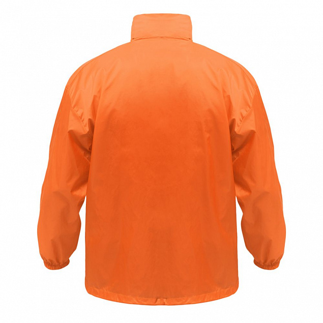 Ветровка Sirocco оранжевая с логотипом в Екатеринбурге заказать по выгодной цене в кибермаркете AvroraStore