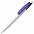 Ручка шариковая Bento, белая с синим с логотипом в Екатеринбурге заказать по выгодной цене в кибермаркете AvroraStore