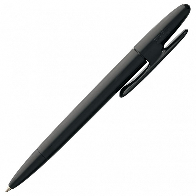 Ручка шариковая Prodir DS5 TPP, черная с логотипом в Екатеринбурге заказать по выгодной цене в кибермаркете AvroraStore