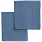 Набор полотенец Fine Line, синий с логотипом в Екатеринбурге заказать по выгодной цене в кибермаркете AvroraStore