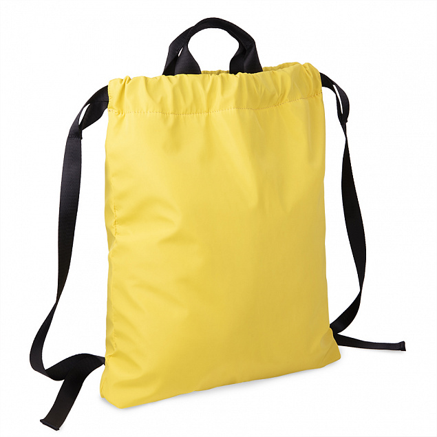 Рюкзак RUN new, жёлтый, 48х40см, 100% полиэстер с логотипом в Екатеринбурге заказать по выгодной цене в кибермаркете AvroraStore