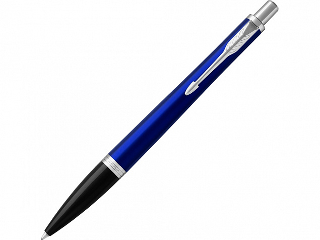 Ручка шариковая Parker Urban Core Nighsky Blue CT, синий/серебристый с логотипом в Екатеринбурге заказать по выгодной цене в кибермаркете AvroraStore