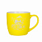 Керамическая кружка Viana, желтая с логотипом в Екатеринбурге заказать по выгодной цене в кибермаркете AvroraStore
