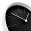Часы настенные Neo, черные с белым с логотипом в Екатеринбурге заказать по выгодной цене в кибермаркете AvroraStore