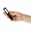 Фонарик-факел аккумуляторный Wallis, черный с логотипом в Екатеринбурге заказать по выгодной цене в кибермаркете AvroraStore