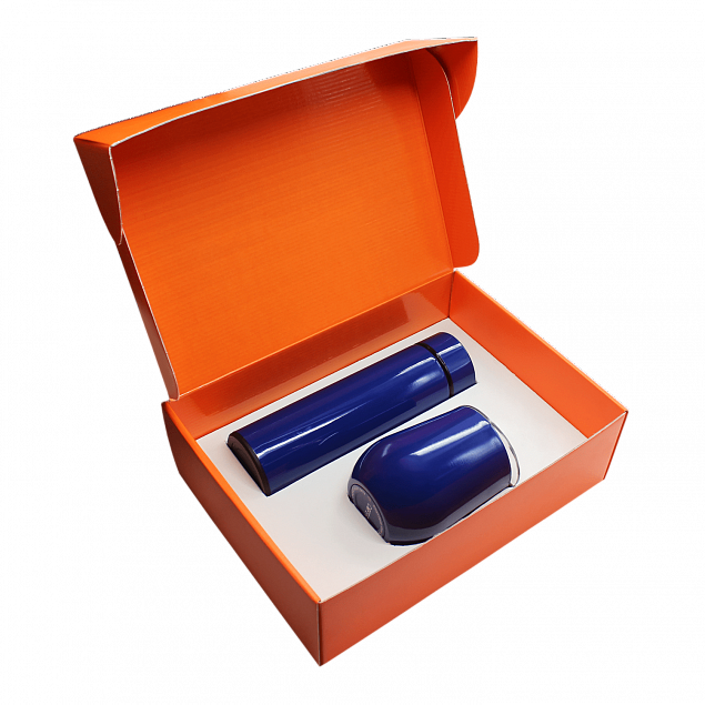 Набор Hot Box C W, синий с логотипом в Екатеринбурге заказать по выгодной цене в кибермаркете AvroraStore