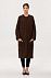 Кардиган женский Warmheart, коричневый с логотипом в Екатеринбурге заказать по выгодной цене в кибермаркете AvroraStore