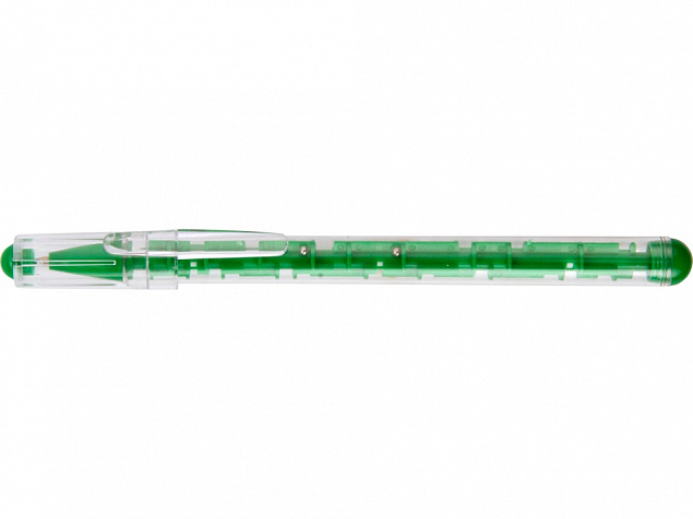Ручка шариковая Лабиринт с головоломкой зеленая с логотипом в Екатеринбурге заказать по выгодной цене в кибермаркете AvroraStore