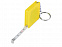 Брелок-рулетка, 1 м., желтый с логотипом в Екатеринбурге заказать по выгодной цене в кибермаркете AvroraStore