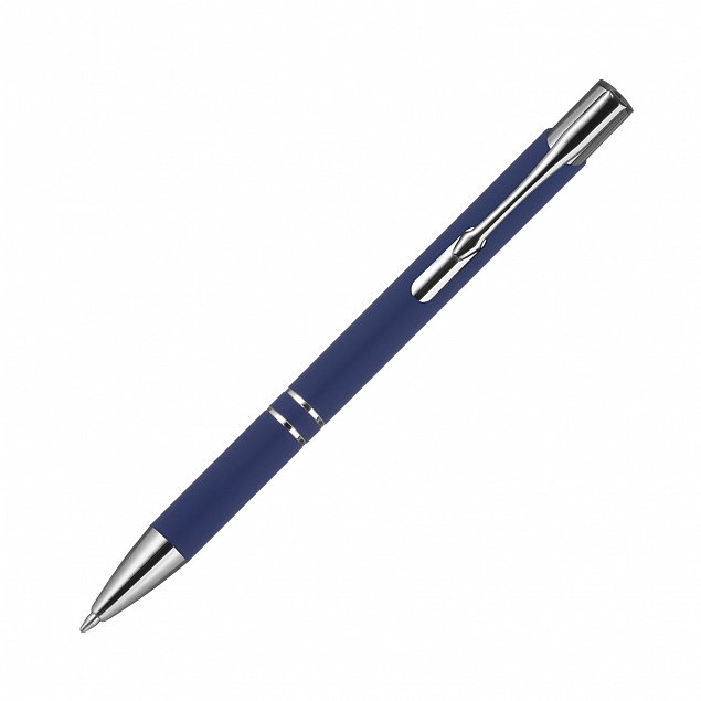 Шариковая ручка Alpha, синяя с логотипом в Екатеринбурге заказать по выгодной цене в кибермаркете AvroraStore