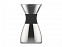 Кофеварка POUR OVER, 1000 мл, серебристый/черный с логотипом в Екатеринбурге заказать по выгодной цене в кибермаркете AvroraStore