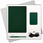 Подарочный набор Spark, зеленый (ежедневник, ручка, аккумулятор) с логотипом в Екатеринбурге заказать по выгодной цене в кибермаркете AvroraStore
